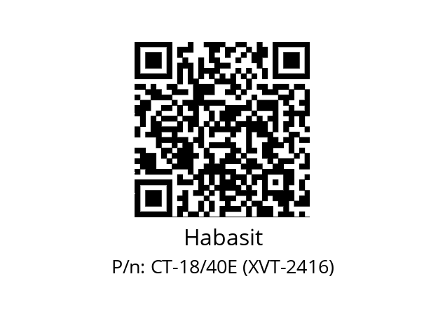   Habasit CT-18/40E (XVT-2416)