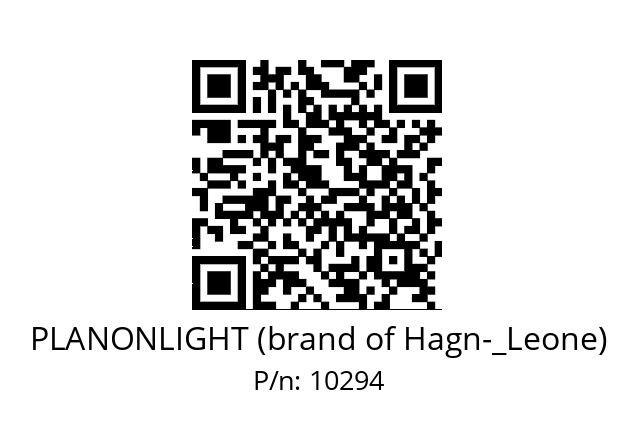   PLANONLIGHT (brand of Hagn­_Leone) 10294