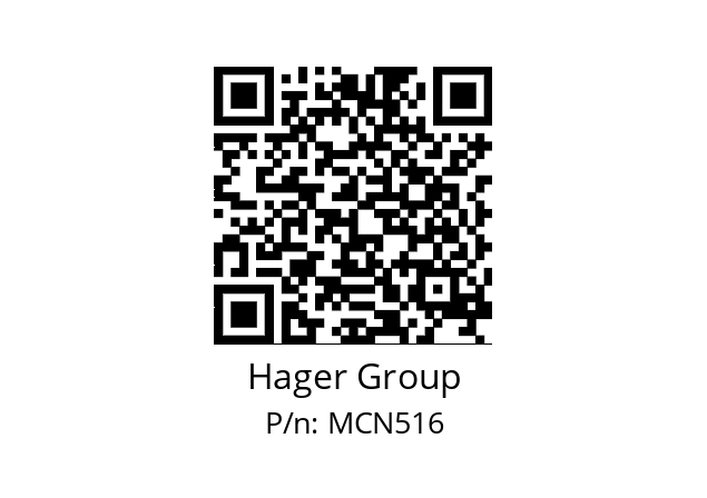   Hager Group MCN516