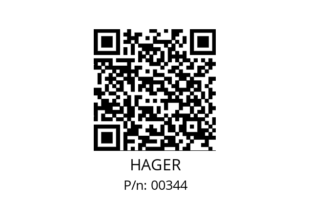   HAGER 00344