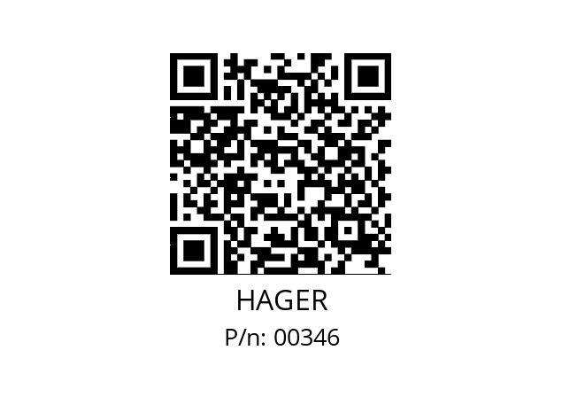   HAGER 00346