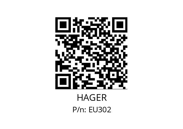   HAGER EU302