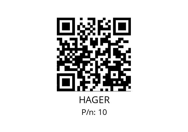   HAGER 10