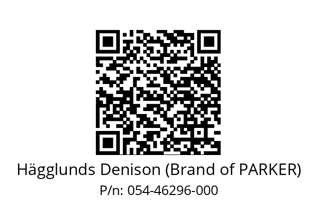   Hägglunds Denison (Brand of PARKER) 054-46296-000