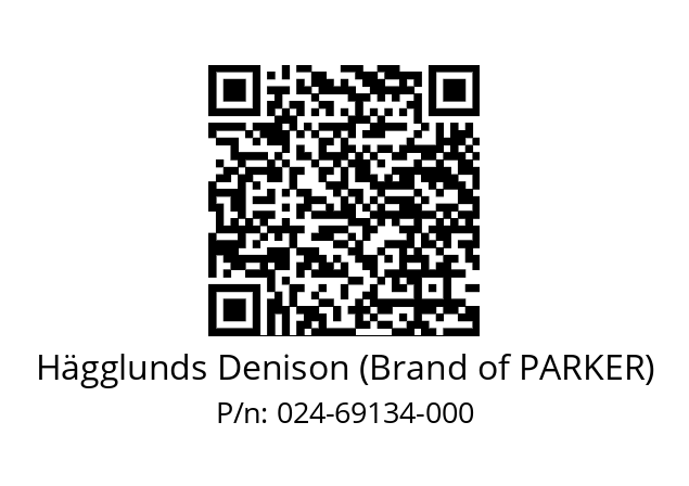   Hägglunds Denison (Brand of PARKER) 024-69134-000