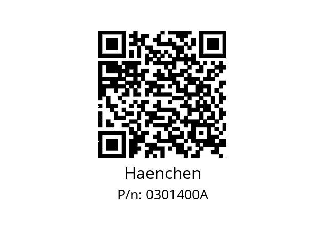   Haenchen 0301400A