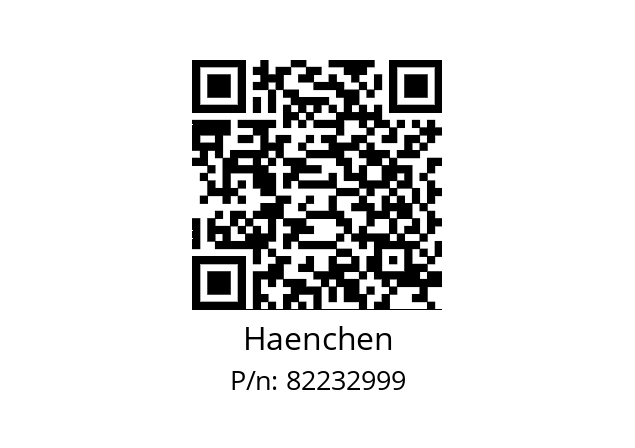   Haenchen 82232999