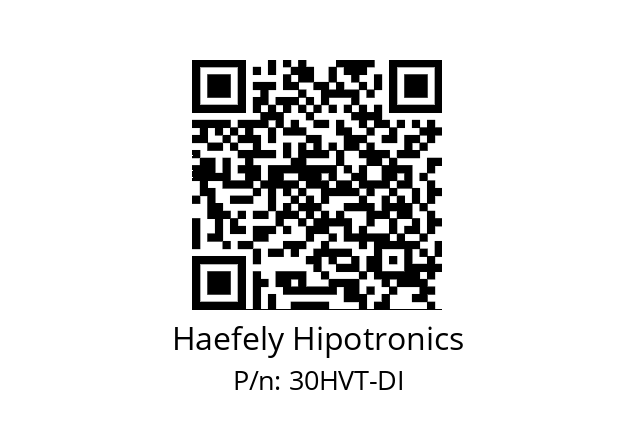   Haefely Hipotronics 30HVT-DI