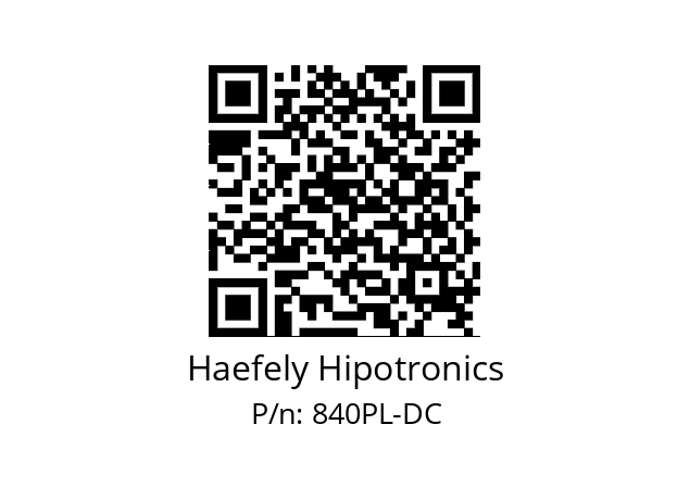   Haefely Hipotronics 840PL-DC