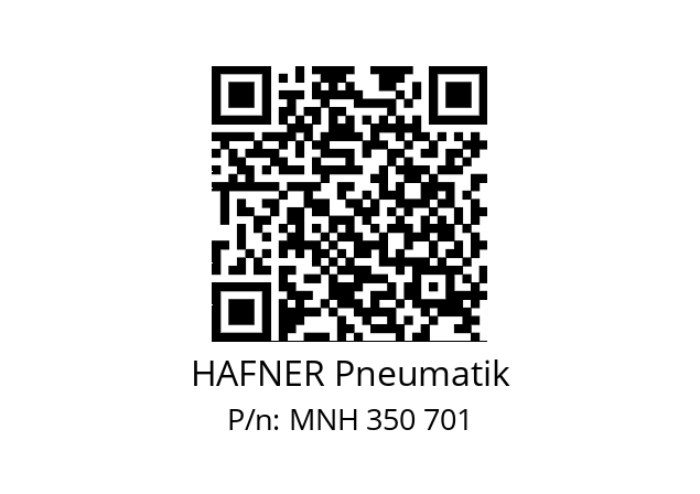   HAFNER Pneumatik MNH 350 701