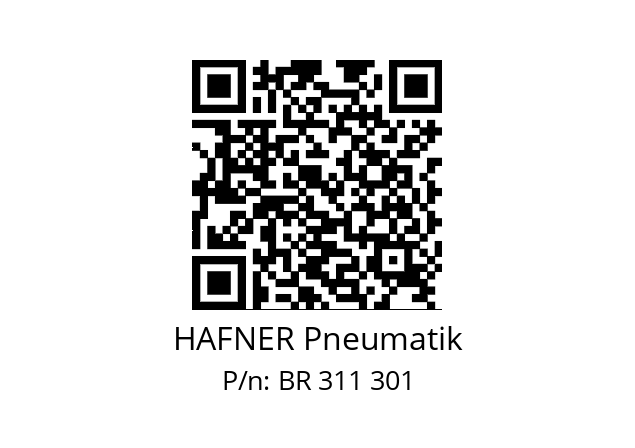   HAFNER Pneumatik BR 311 301