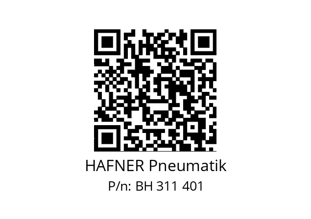   HAFNER Pneumatik BH 311 401