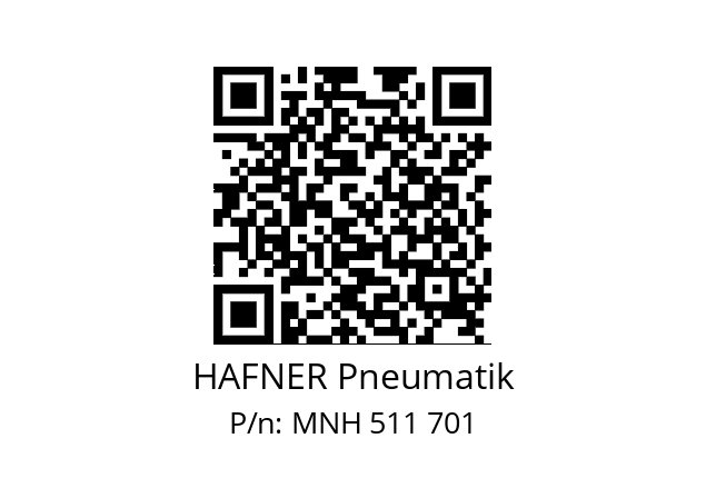   HAFNER Pneumatik MNH 511 701