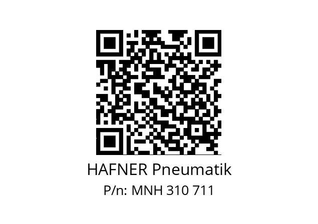   HAFNER Pneumatik MNH 310 711