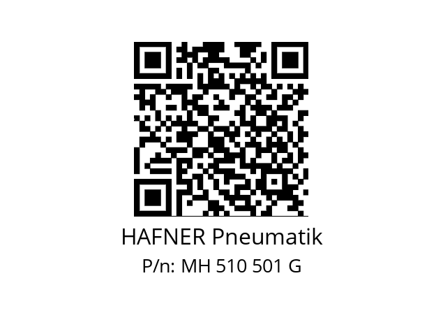   HAFNER Pneumatik MH 510 501 G