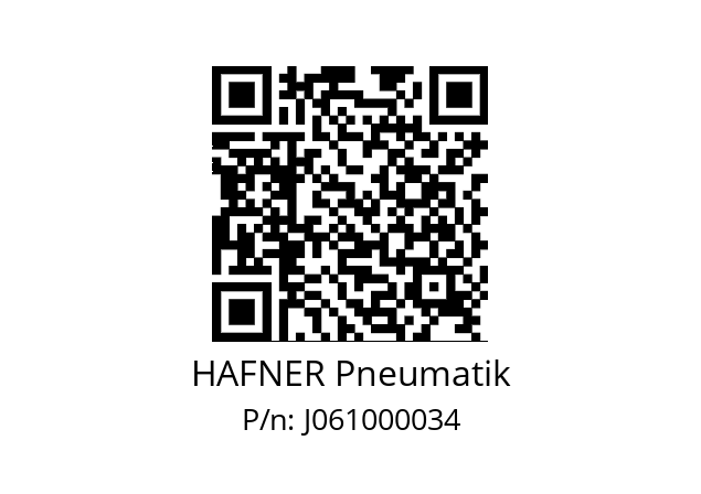   HAFNER Pneumatik J061000034