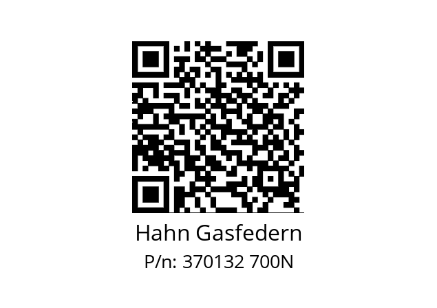   Hahn Gasfedern 370132 700N