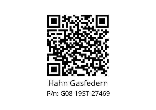   Hahn Gasfedern G08-19ST-27469