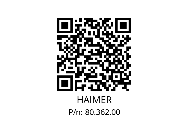   HAIMER 80.362.00