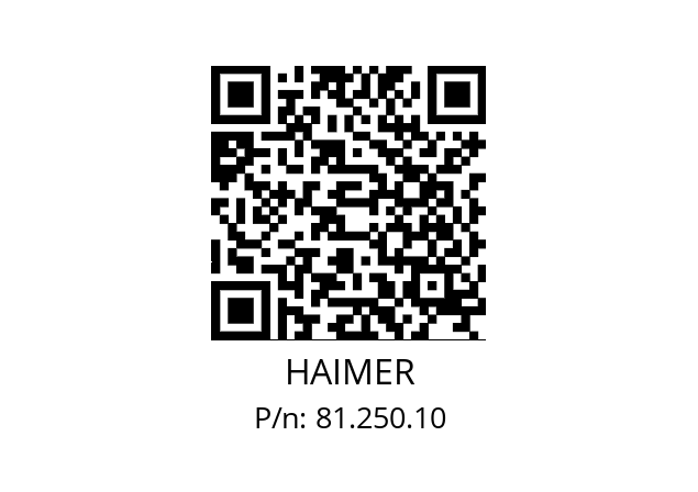   HAIMER 81.250.10