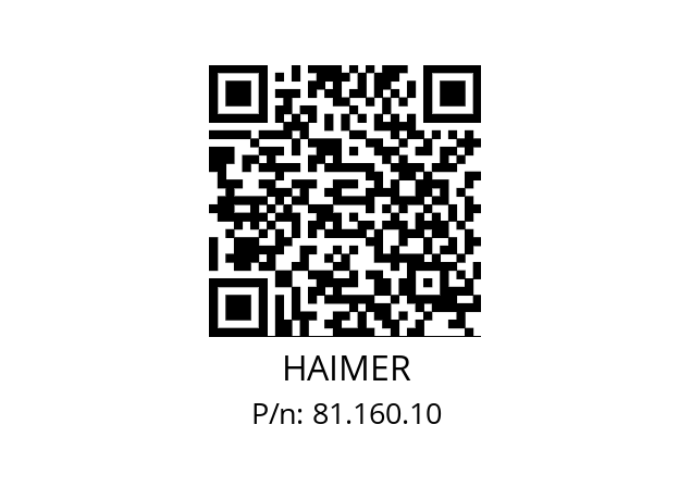   HAIMER 81.160.10