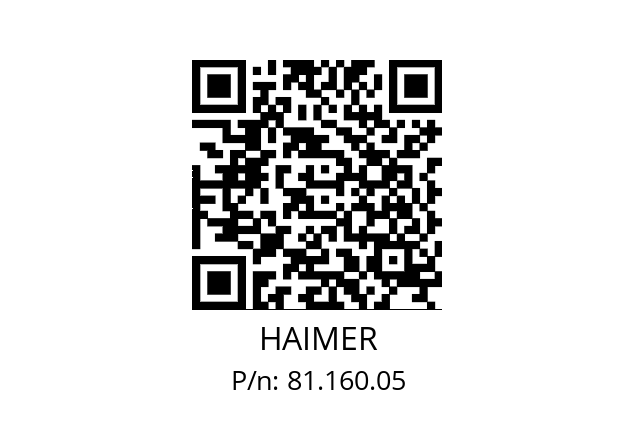   HAIMER 81.160.05