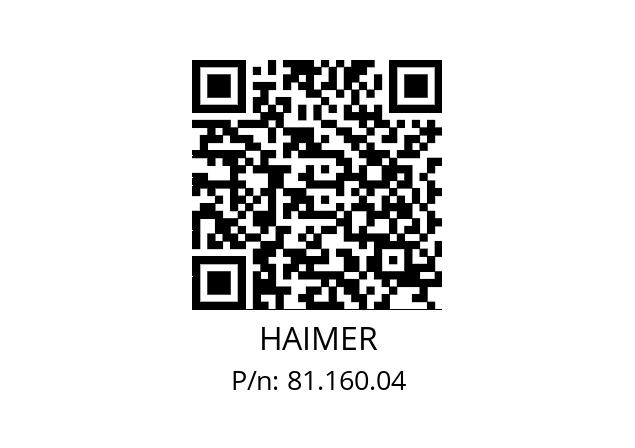   HAIMER 81.160.04