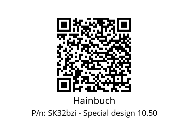   Hainbuch SK32bzi - Special design 10.50