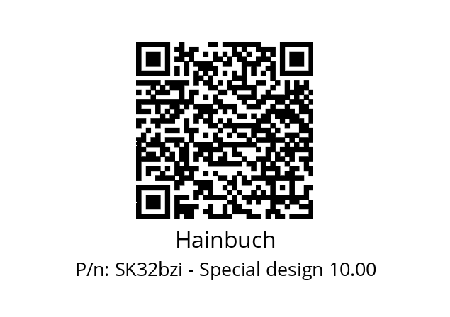   Hainbuch SK32bzi - Special design 10.00