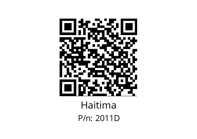   Haitima 2011D