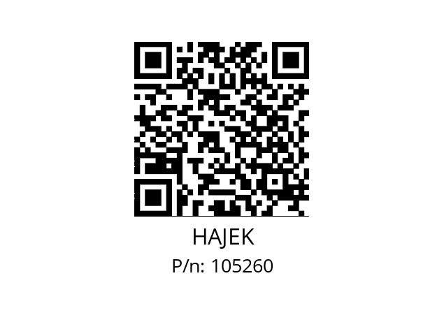   HAJEK 105260