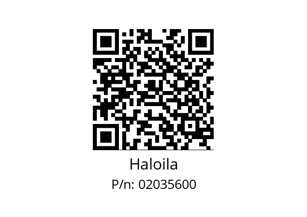   Haloila 02035600