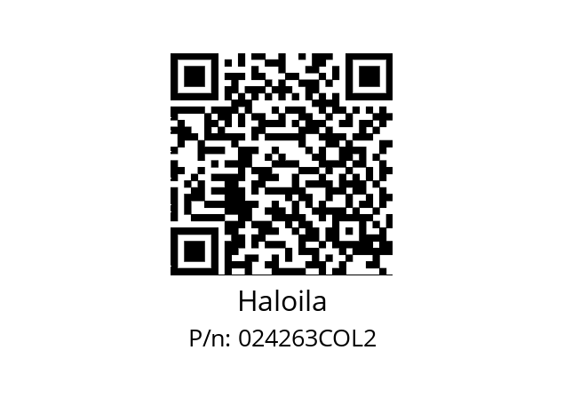   Haloila 024263COL2