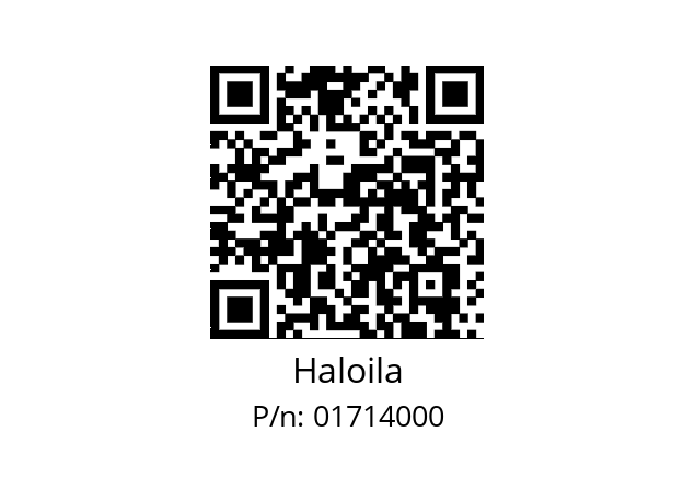   Haloila 01714000