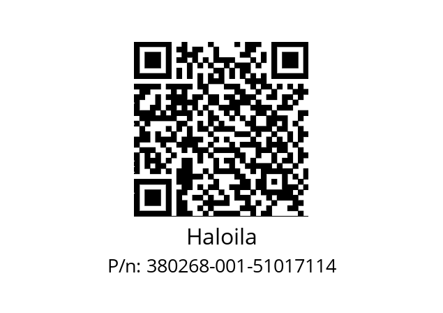   Haloila 380268-001-51017114