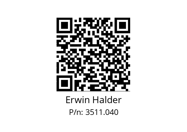   Erwin Halder 3511.040