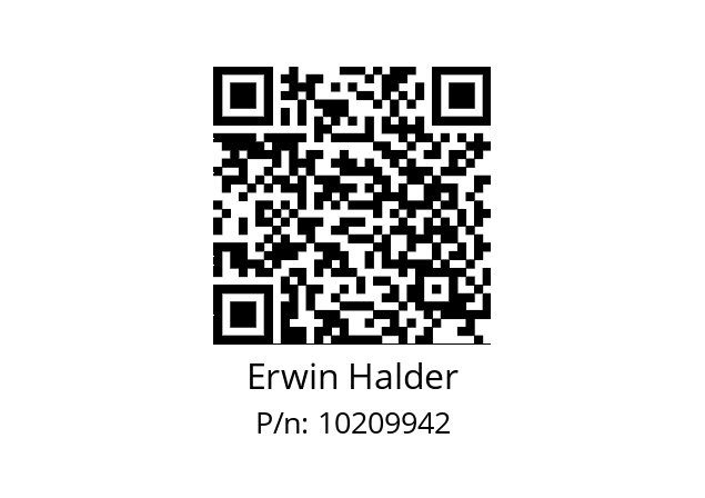   Erwin Halder 10209942