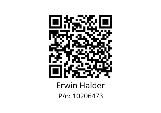   Erwin Halder 10206473