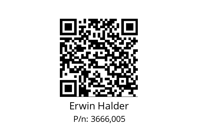   Erwin Halder 3666,005