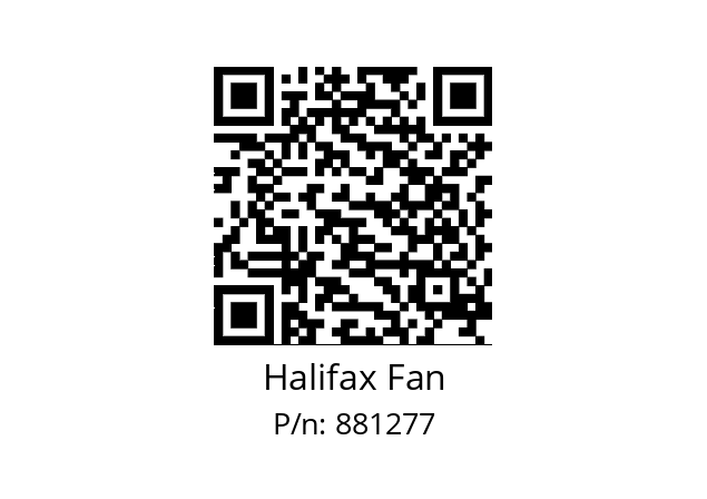   Halifax Fan 881277