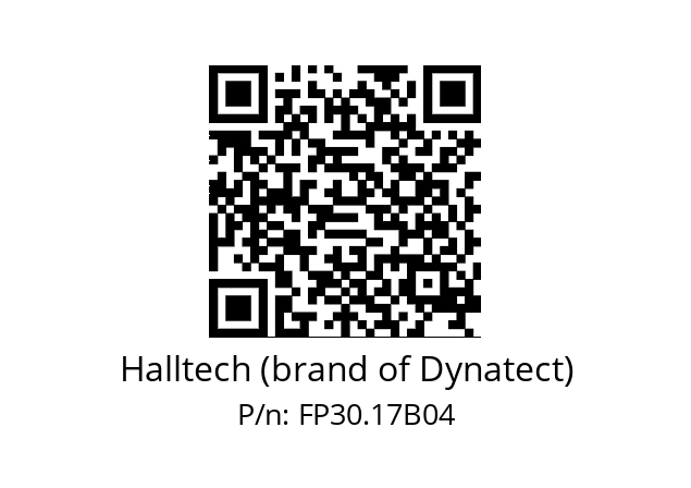   Halltech (brand of Dynatect) FP30.17B04