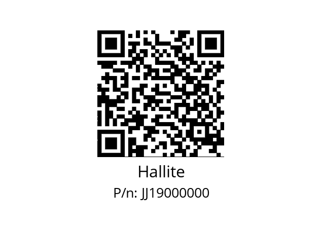   Hallite JJ19000000