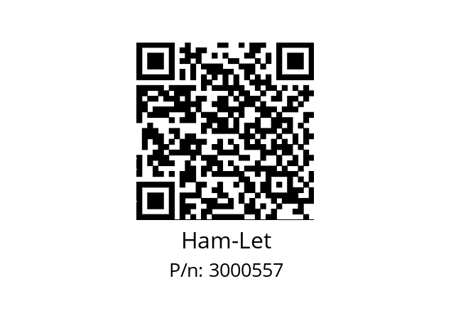   Ham-Let 3000557