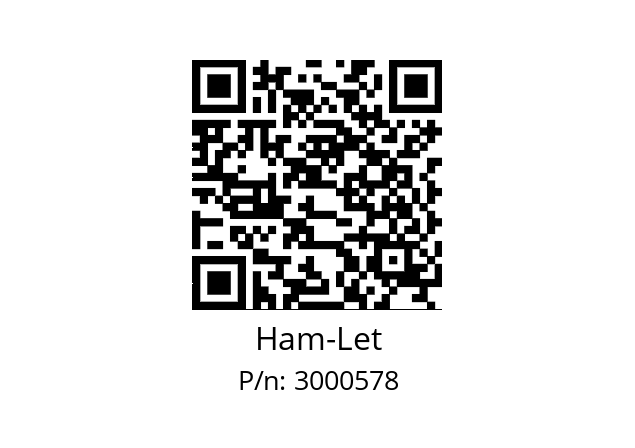   Ham-Let 3000578