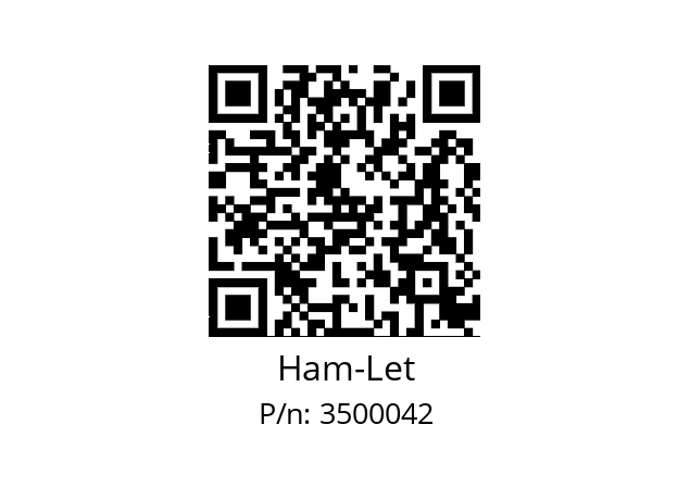   Ham-Let 3500042