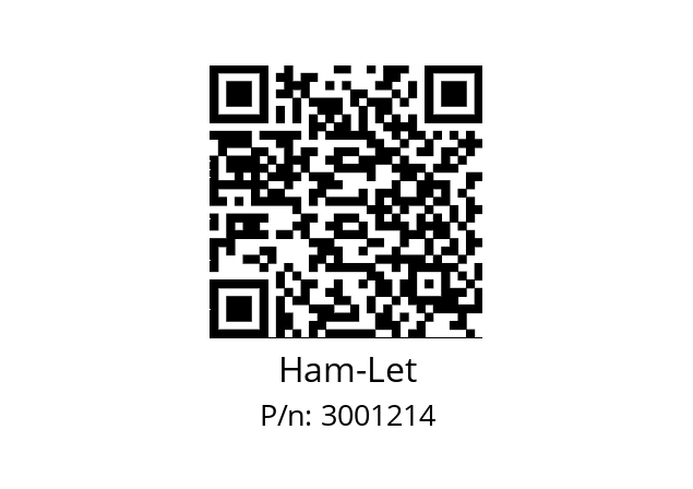   Ham-Let 3001214