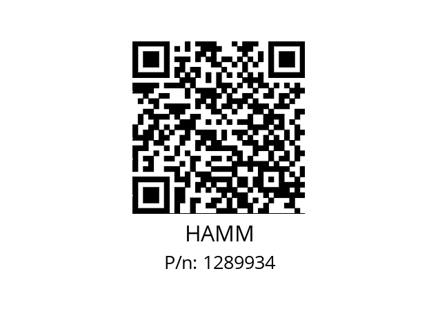   HAMM 1289934