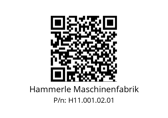   Hammerle Maschinenfabrik H11.001.02.01