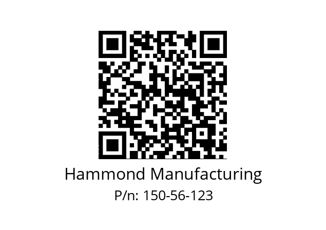   Hammond Manufacturing 150-56-123