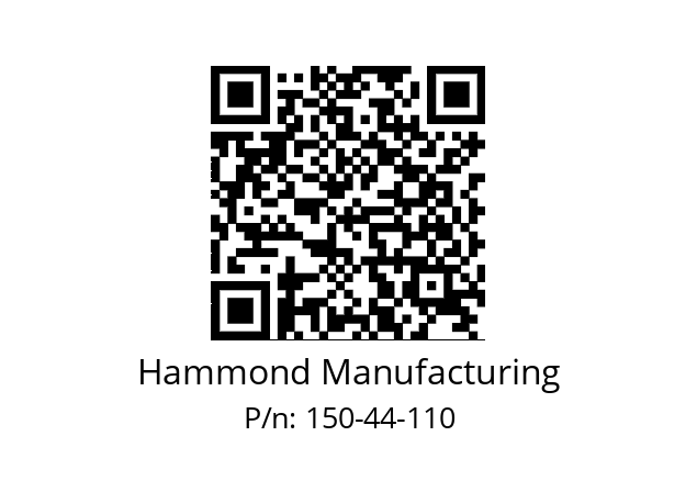   Hammond Manufacturing 150-44-110